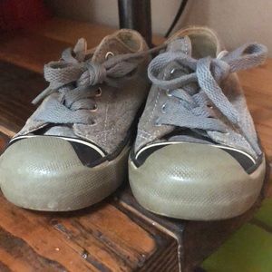 Morgan and Milo grey suede shoes!